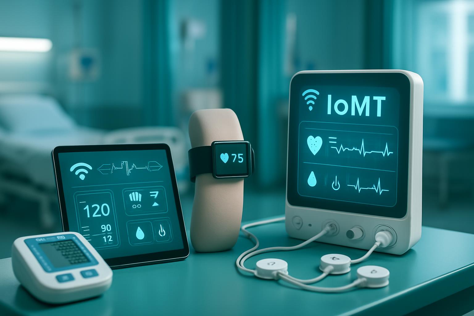 Dispositivos IoMT conectados