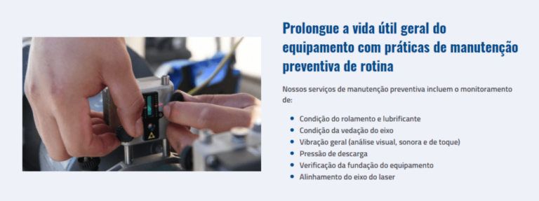 Serviços de Manutenção Preventiva